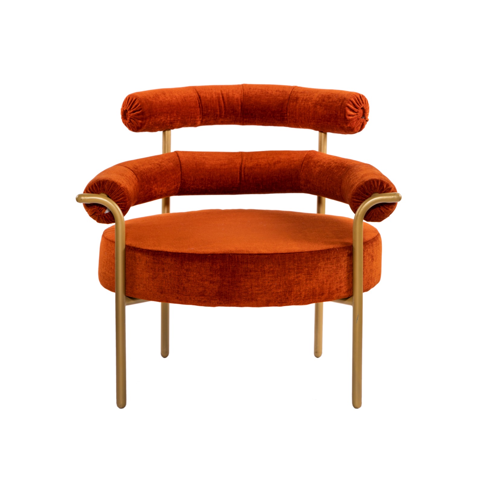 SINGLE SEATER SOFA GOLD(M.S GOLD POWDER COATED)