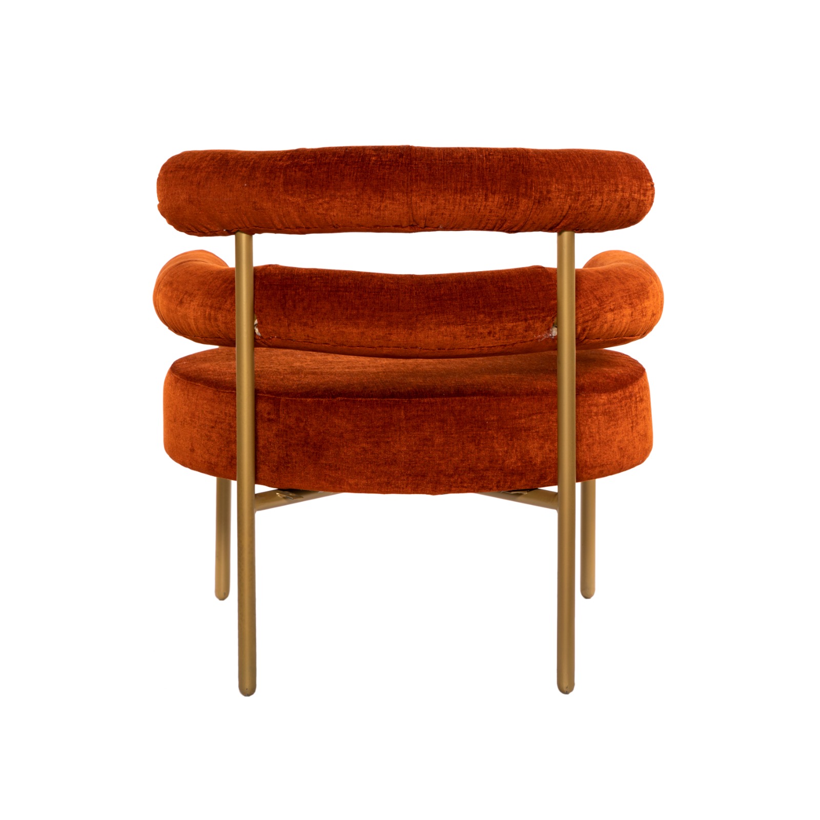 SINGLE SEATER SOFA GOLD(M.S GOLD POWDER COATED)