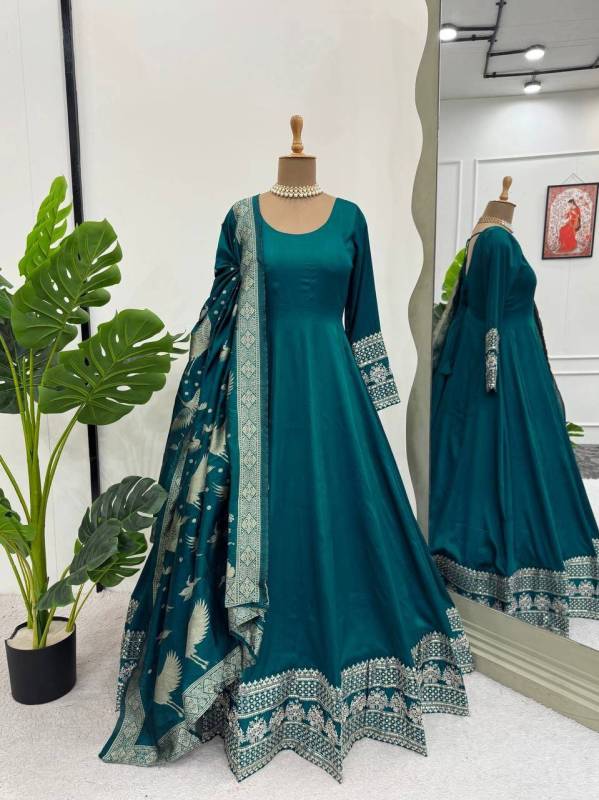 GOWN WITH DUPATTA