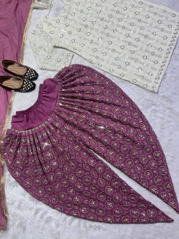 Top , Dhoti Styles Salwar and Dupatta