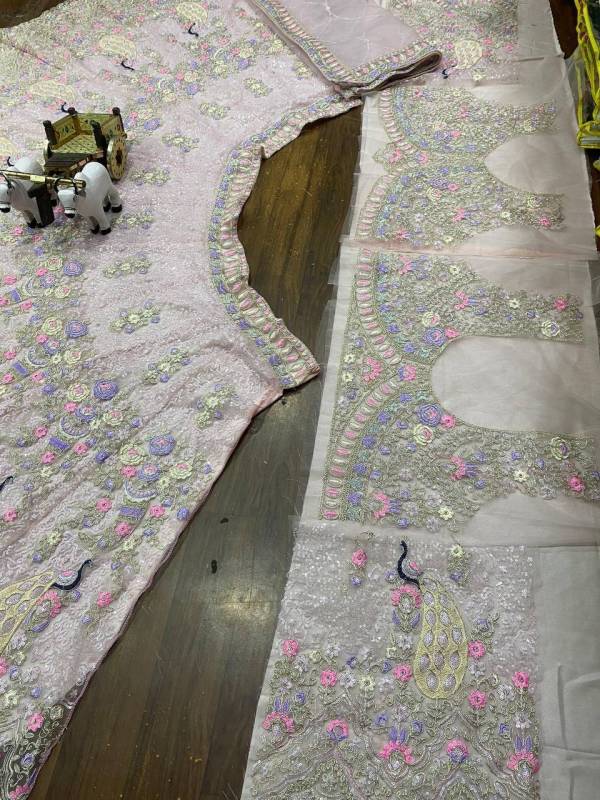 Soft Butterfly Premium Bridal Lehenga