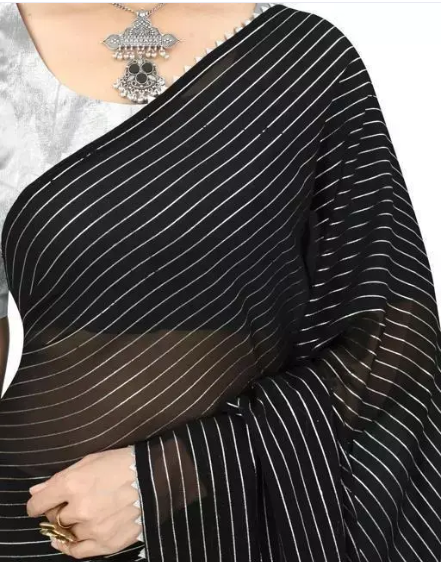 Womens Chiffon Saree