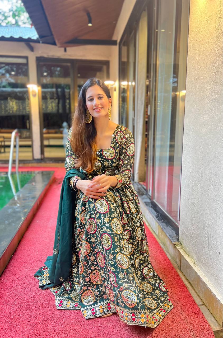 Designer Anarkali Suit in Fancy Style