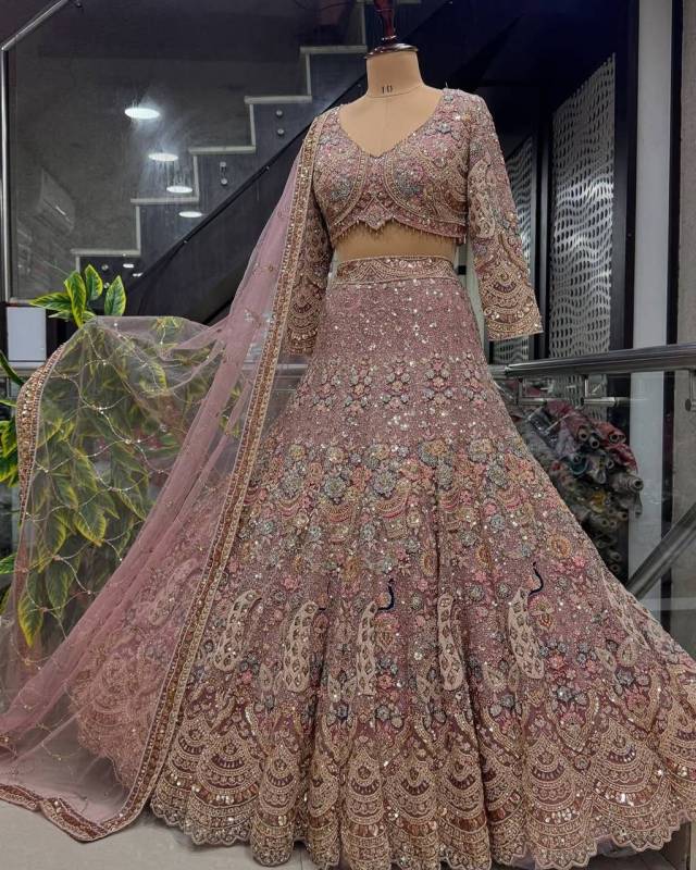 Soft Butterfly Premium Bridal Lehenga