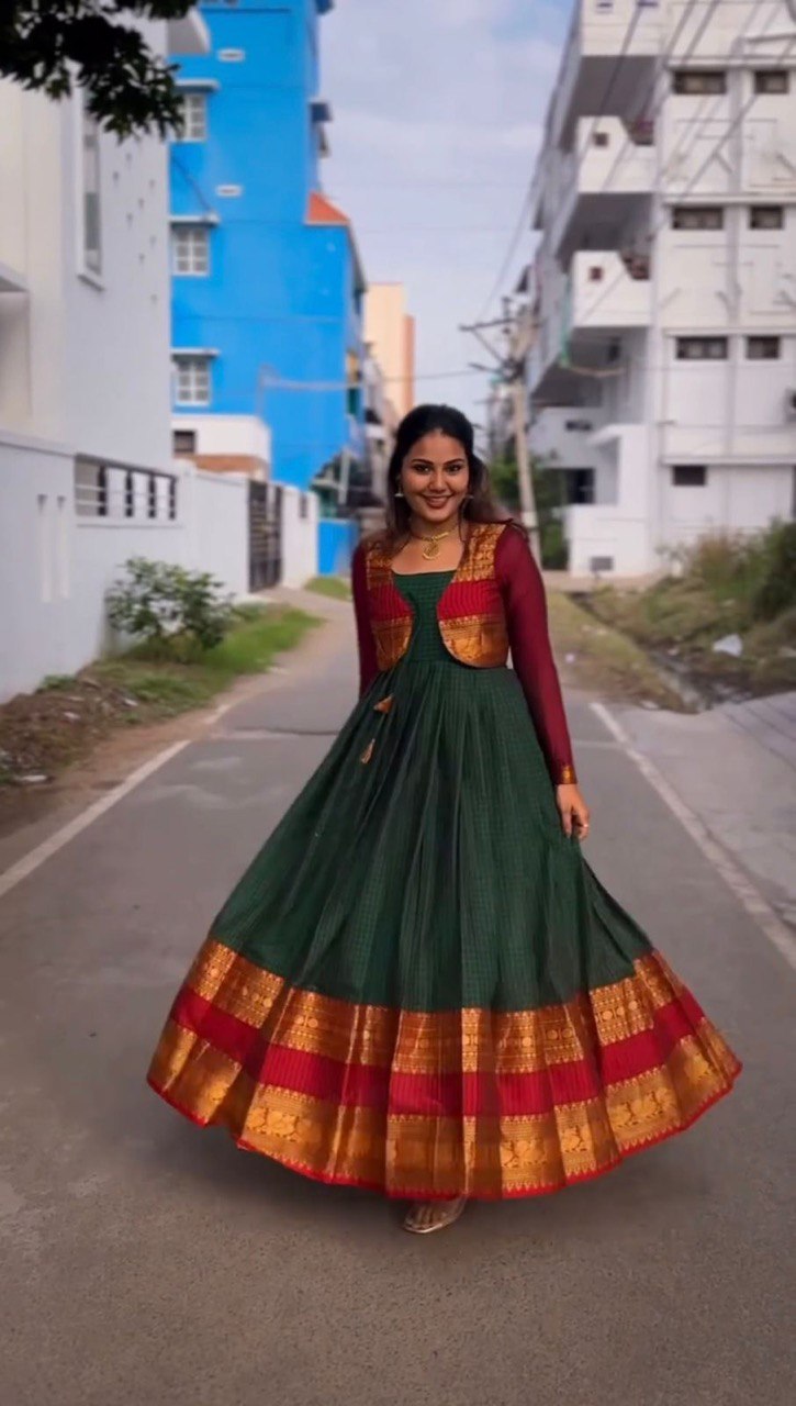 Long Kurti With Koti Set