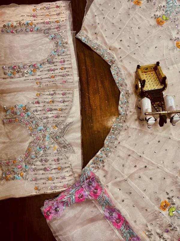 Premium Quality Heavy Organza Silk Lehenga Choli