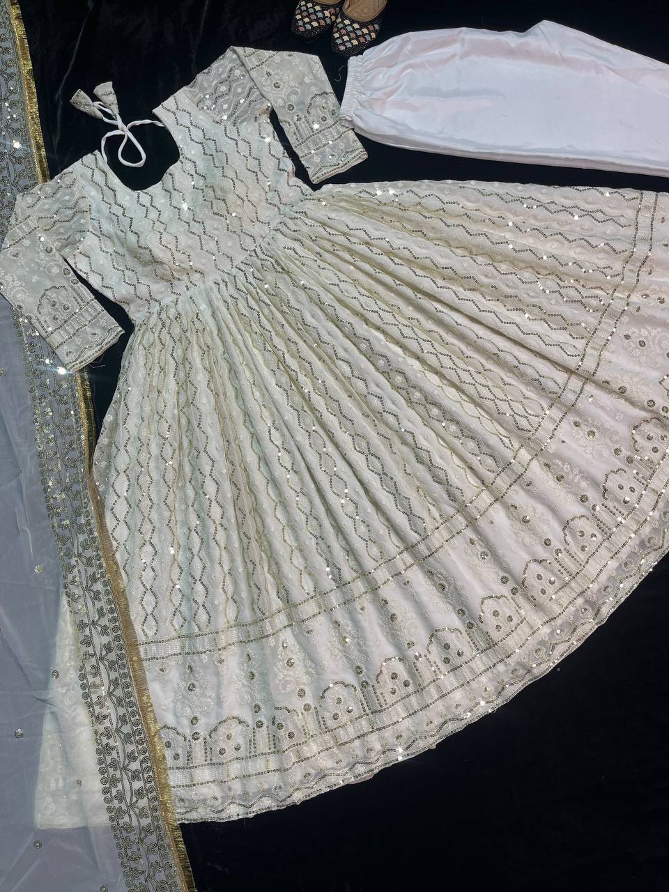 New Designer Anarkali Suit in Fancy Style 