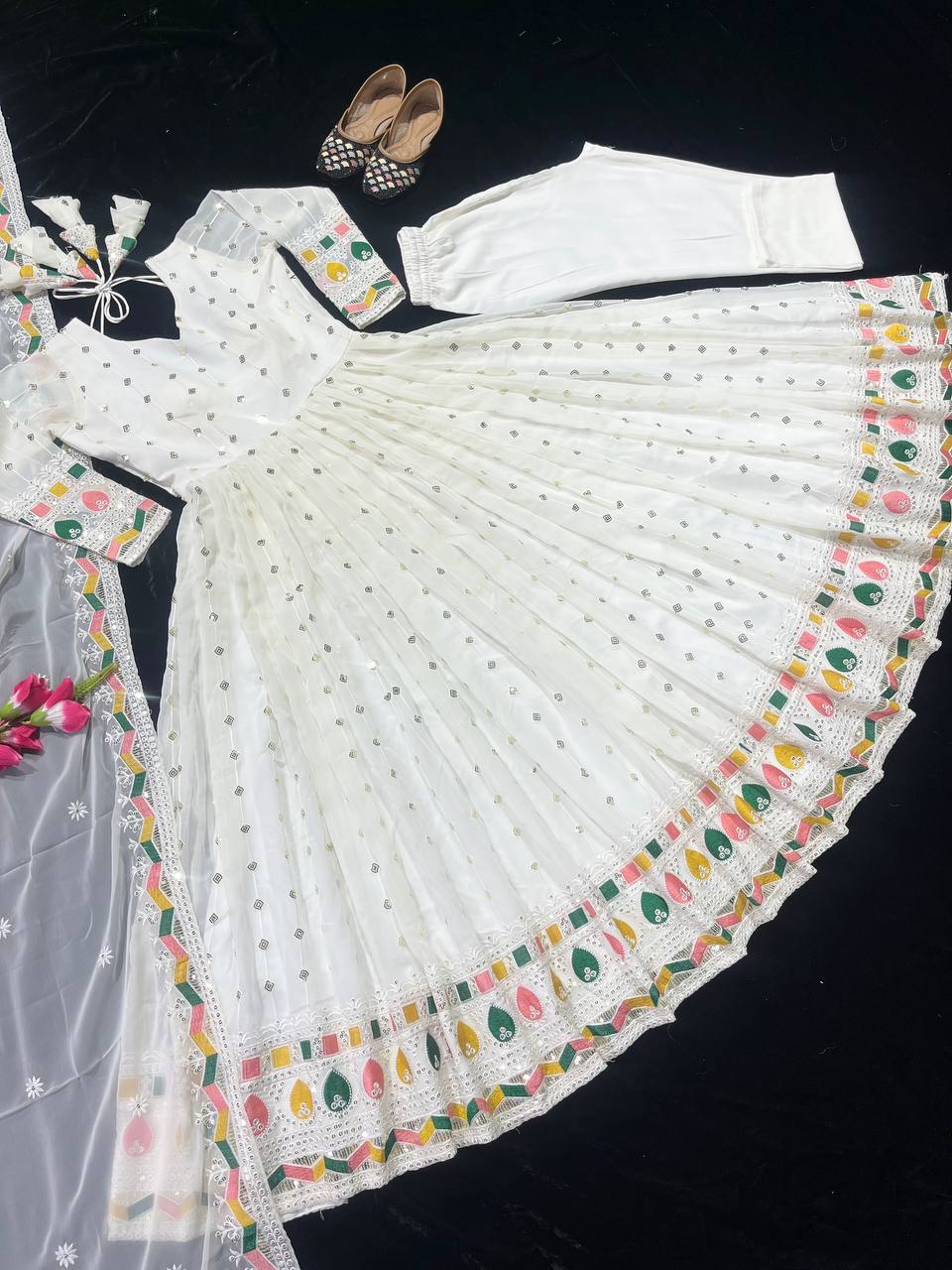 Designer Anarkali Suit in Fancy Style