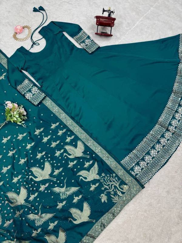 GOWN WITH DUPATTA