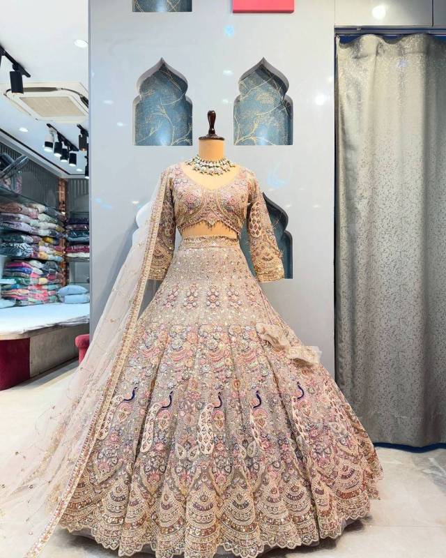 Soft Butterfly Premium Bridal Lehenga