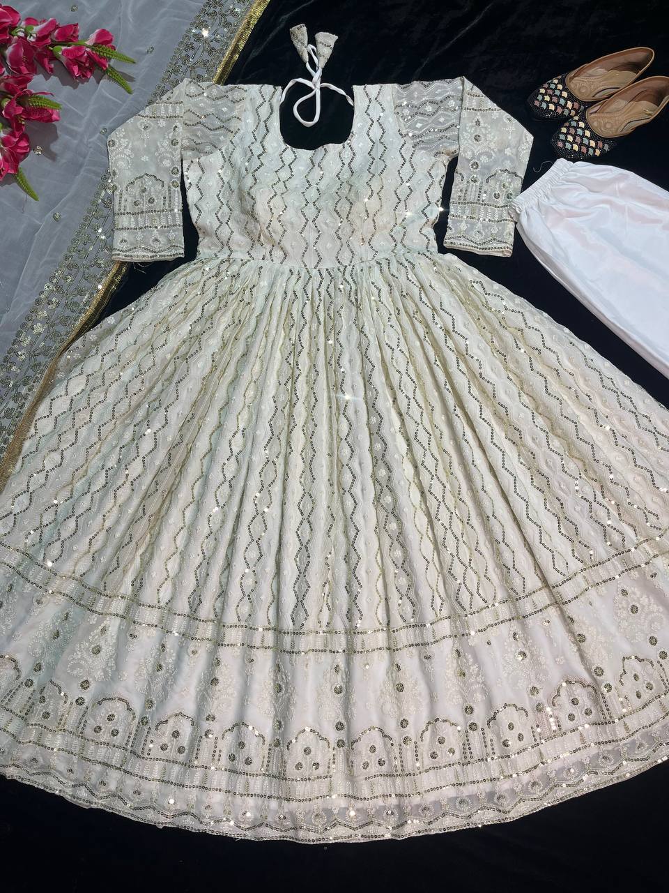 New Designer Anarkali Suit in Fancy Style 